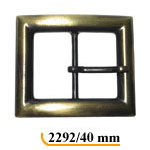HEBILL.ZAMAC RECT.BOMBE P/40MM BCE.SAT